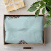 Mandala Rabbit Chocolate and Blues Tissue Paper Seidenpapier (Geschenk)