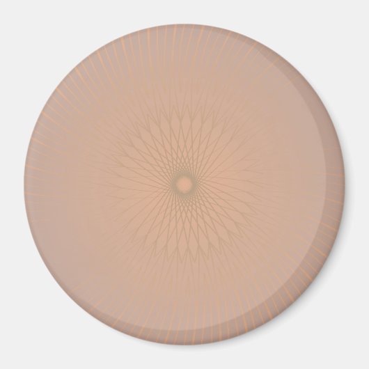 Mandala, Radfahrer 4 Magnet (Vorne)