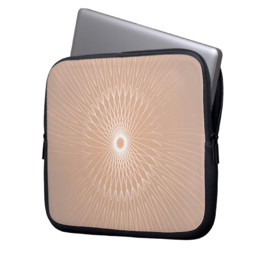 Mandala, Radfahrer 5 Laptopschutzhülle (Vorderseite Links)