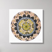 Mandala Regalis Leinwanddruck (Vorderseite)