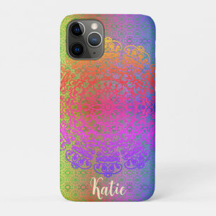 Mandala Regenbogenfarben Case-Mate iPhone Hülle