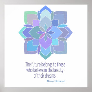 Mandala Roosevelt Beauty Poster
