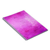 Mandala rosa Design Meditation zen Notizblock (Rechte Seite)
