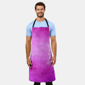 Mandala rosa Design Meditation zen Schürze (Getragen)