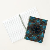Mandala Rosette Boho Bohemisch Style Dandy Pattern Notizblock (Innenseite)