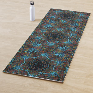 Mandala Rosette Boho Bohemisch Style Dandy Pattern Yogamatte