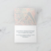 Mandala Rote Meditation Namaste Spirituelle Geburt Karte (Innenseite)