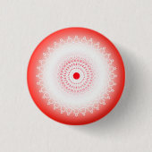 Mandala rouge button (Vorderseite)