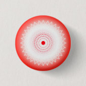 Mandala rouge button (Vorderseite)