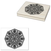 Mandala Round Ornament Gummistempel (Stempel)