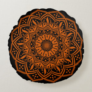 Mandala Round Pillow Rundes Kissen