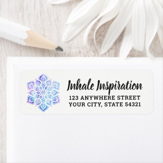 Mandala-Rücksendeadresse (Insitu)