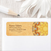 Mandala-Rücksendeadresse-Label verlängern (Insitu)