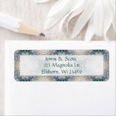 Mandala Rücksendeadressen-Aufklebers (Insitu)