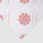 Mandala Rumi Wound Zitat Seidenpapier (Ausschnitt)