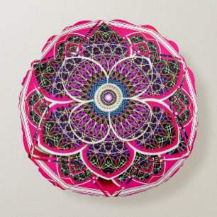 Mandala Rundes Kissen