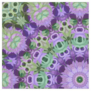 Mandala rundes Muster Kaleidoskop Retrohippie hs Stoff