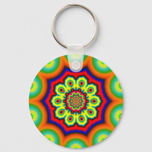 Mandala Schlüsselanhänger (Vorderseite)