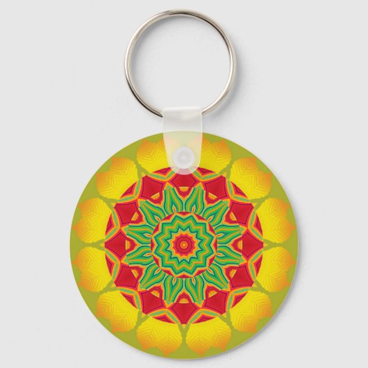 Mandala Schlüsselanhänger (Vorderseite)