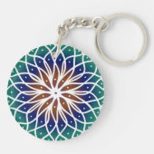 Mandala Schlüsselanhänger (Rückseite)