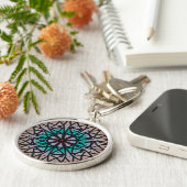 Mandala Schlüsselanhänger (Seite)
