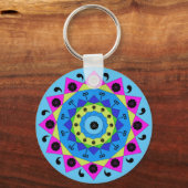 Mandala Schlüsselanhänger (Vorderseite)