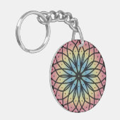 Mandala Schlüsselanhänger (Vorderseite links)