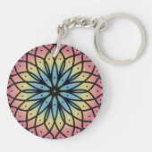 Mandala Schlüsselanhänger (Rückseite)