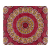 Mandala Schneidebrett (Vorderseite)
