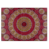 Mandala Schneidebrett (Vorderseite)