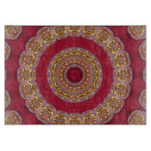 Mandala Schneidebrett (Vorderseite)