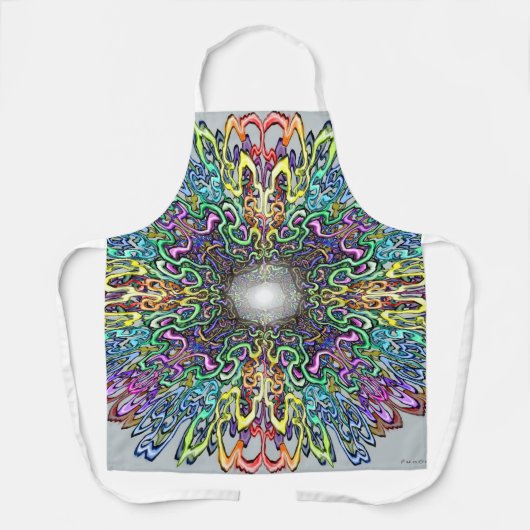 Mandala Schürze (Vorderseite)