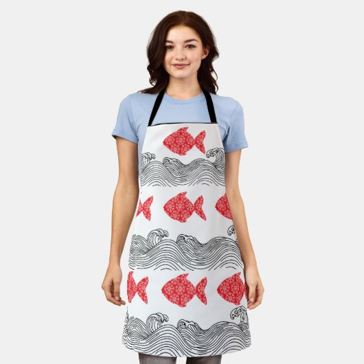 Mandala-Schürze Schürze (Getragen)