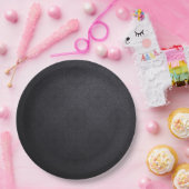 Mandala, schwarz pappteller (Party)