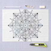 Mandala Serie Design 23 Seidenpapier (Handwerk)