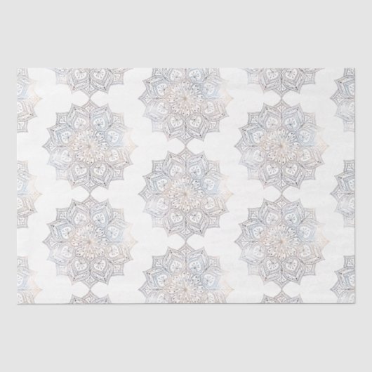 Mandala Serie Design 26 Seidenpapier (Vorderseite)