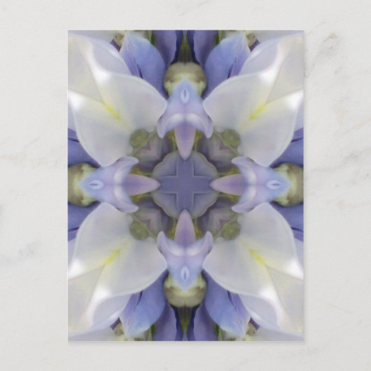 Mandala Serie - Fuji 1 Postkarte (Vorderseite)