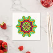 Mandala Serviette (Beispiel)