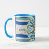 Mandala Shalom Tasse (Links)
