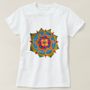 Mandala Shirt Women's Basic T - Shirt, White