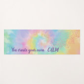 Mandala - Sie kreieren Ihre eigene ruhige Regenbog Yogamatte (Vorderseite (Horizontal))