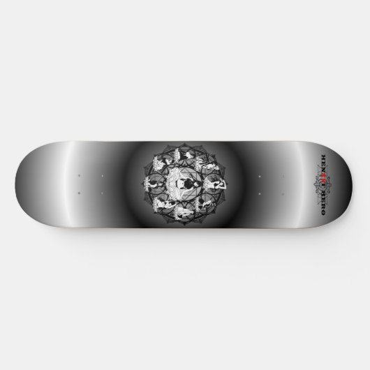 Mandala Skateboard (Horizontal)