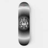 Mandala Skateboard (Vorderseite)
