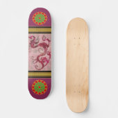 Mandala Skateboard (Vorderseite)