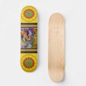Mandala Skateboard (Vorderseite)