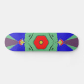 Mandala Skateboard / Skateboard Mandala (Horizontal)