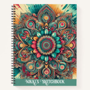 Mandala Sketchbook Notizblock