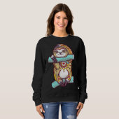 Mandala Sloth 86 Sweatshirt (Vorne ganz)