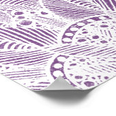 Mandala Snowflakes Poster (Ecke)