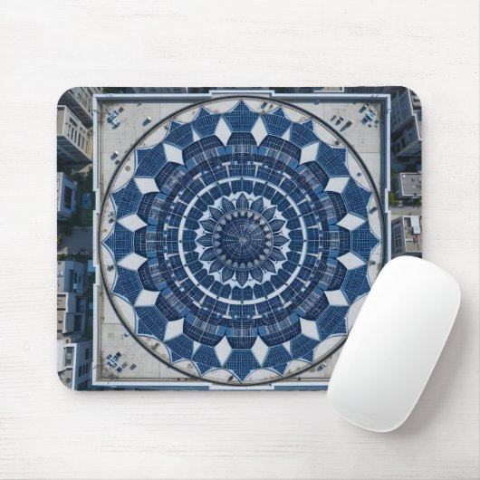 Mandala Solar Rooftop Mousepad (Mit Mouse)